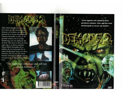 Demons 2  DVD